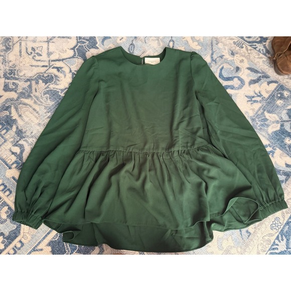 Tuckernuck Tops - Pomander Place Green Blouse